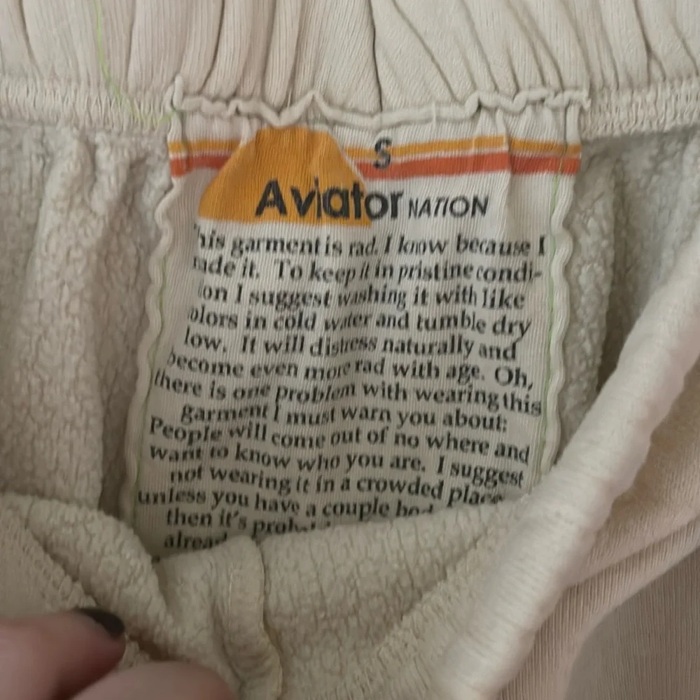 Aviator Nation | 5 Stripe Sweatpants - Picture 4 of 5